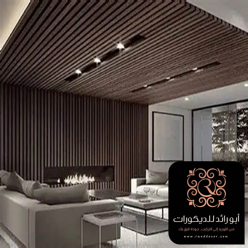 تركيب بديل الخشب مضلع حي الملقا الرياض