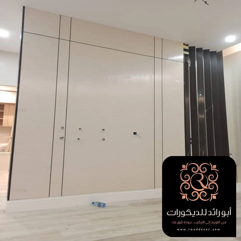 ديكور شيبورد جدران حي الصحافة بالرياض
