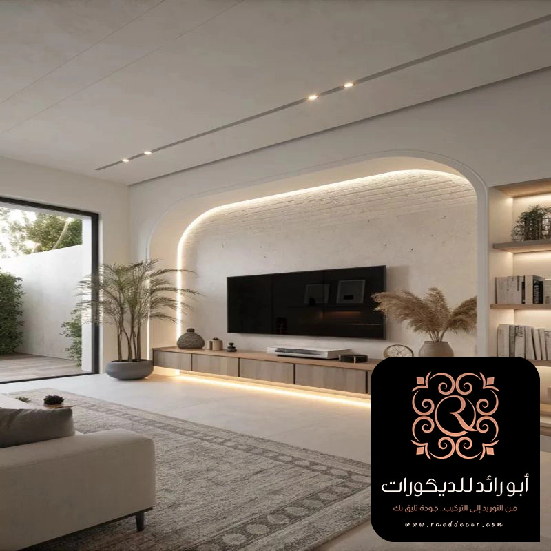 ديكور تلفزيون جبس بورد الرياض