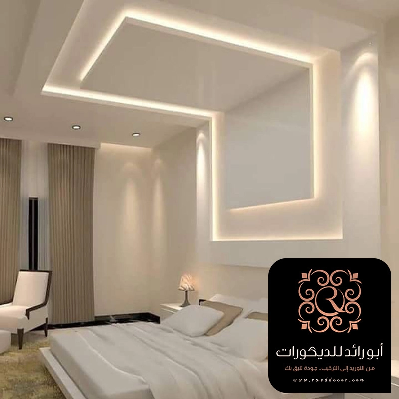 جبس بورد غرف نوم حي النخيل الرياض