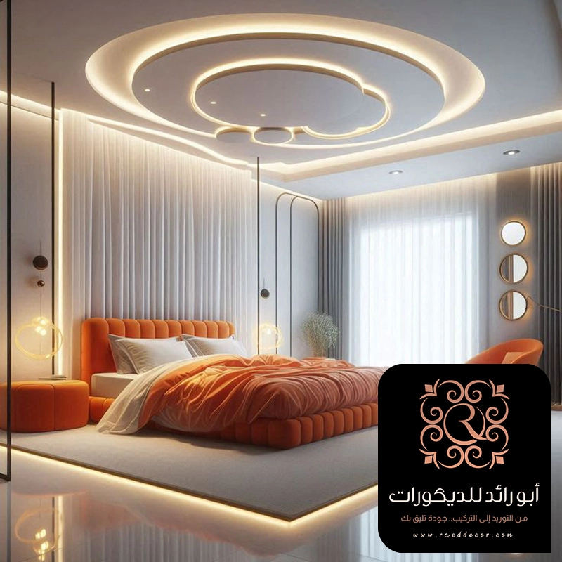 جبس بورد غرف نوم حي النخيل الرياض