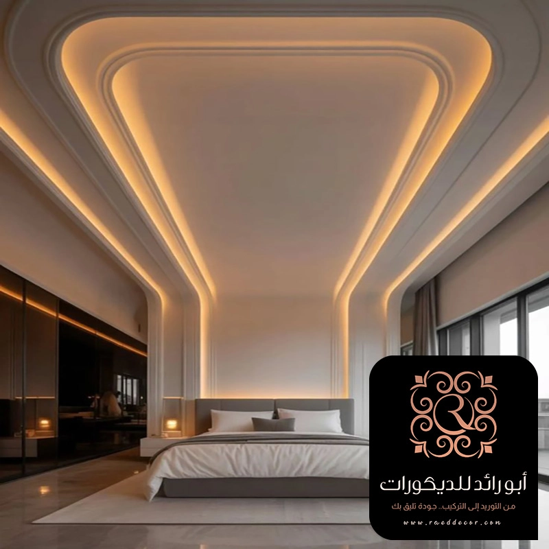 جبس بورد غرف نوم حي النخيل الرياض