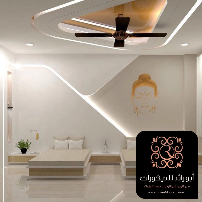جبس بورد غرف نوم حي النخيل الرياض