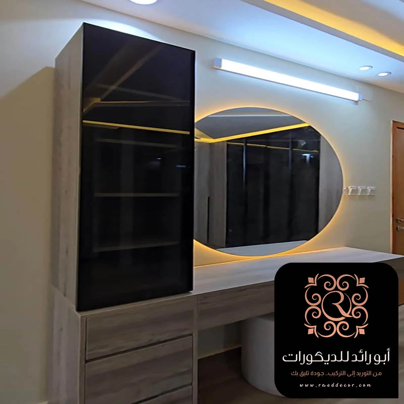 ديكور مرايا للجدران الرياض